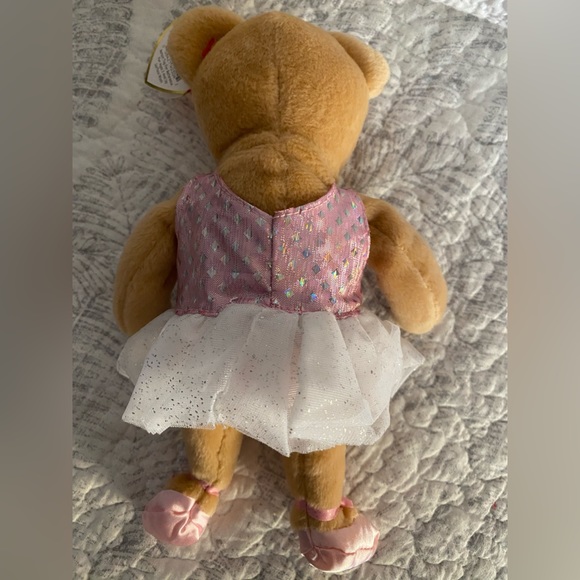 🩰 RETIRED TY BEANIE BABY BALLERINA BEAR “PRIMA”. RARE! MWMT! DATED 2005! - Picture 5 of 7